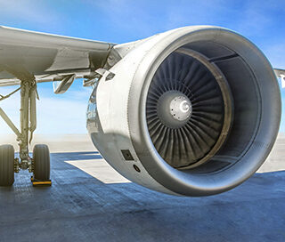 Aircraft turbine as an example of application in the aeronautical sector