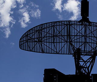 Radar antenna as an example of application in the defence sector