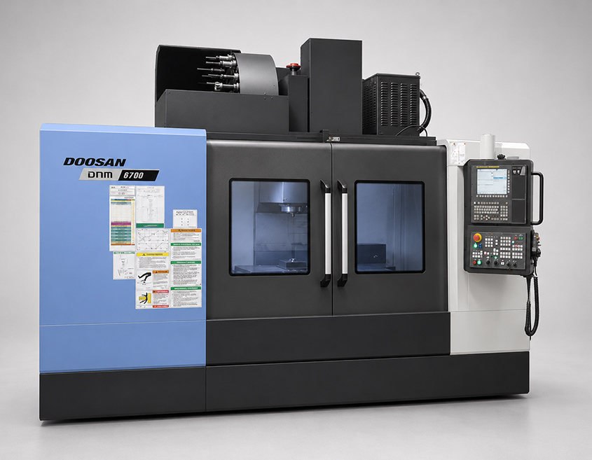 Centro de mecanizado CNC para fabricación de piezas de precisión